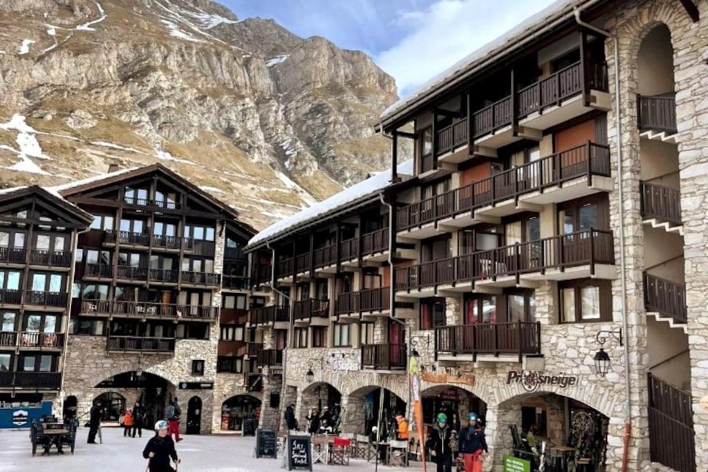 Central 3 Bedroom Chalet With Balcony Val-dʼIsère Extérieur photo